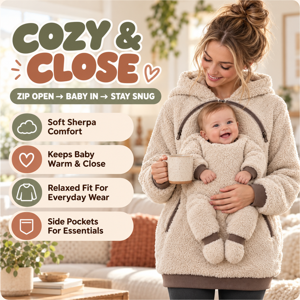 Nesti™ Cuddle Carrier Hoodie