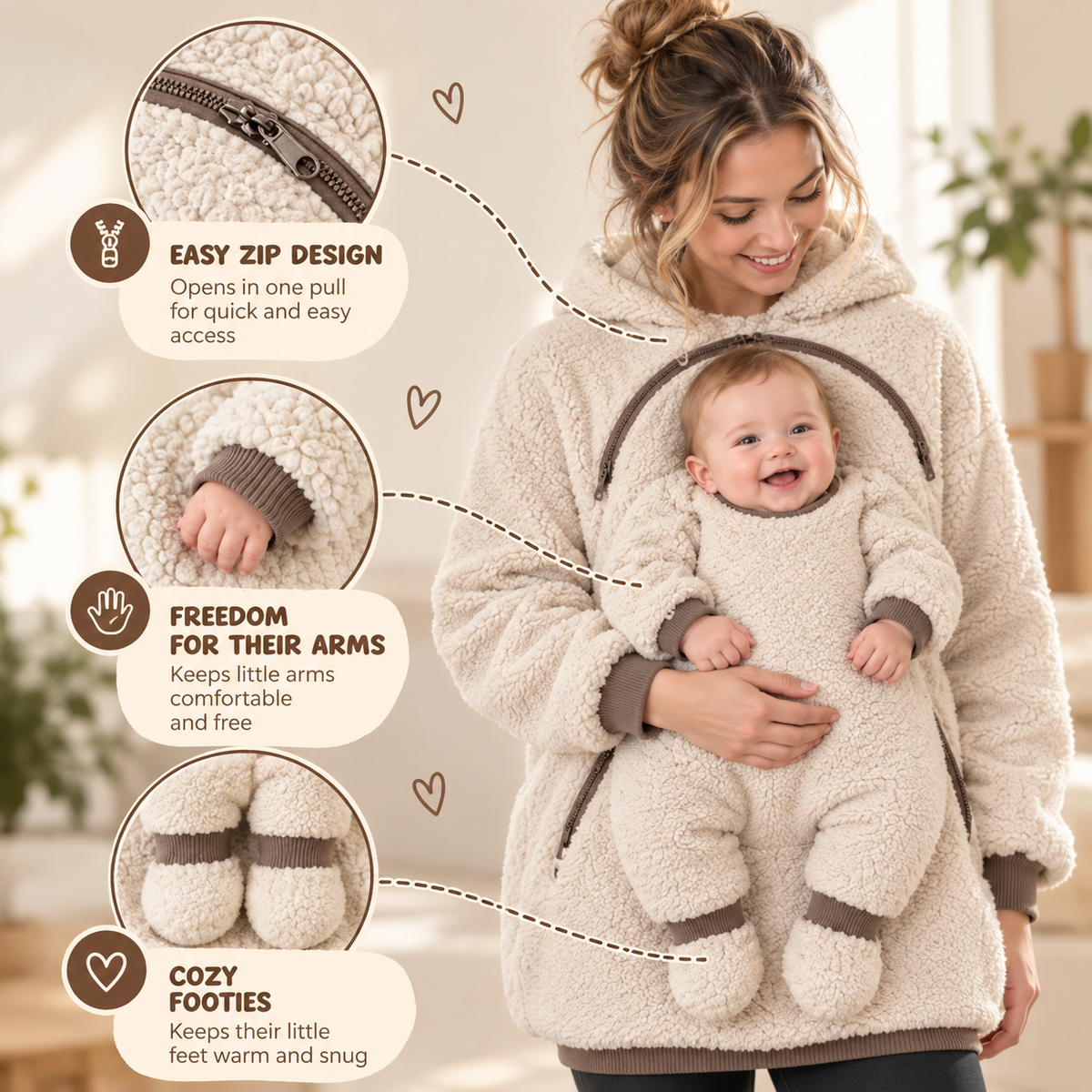 Nesti™ Cuddle Carrier Hoodie